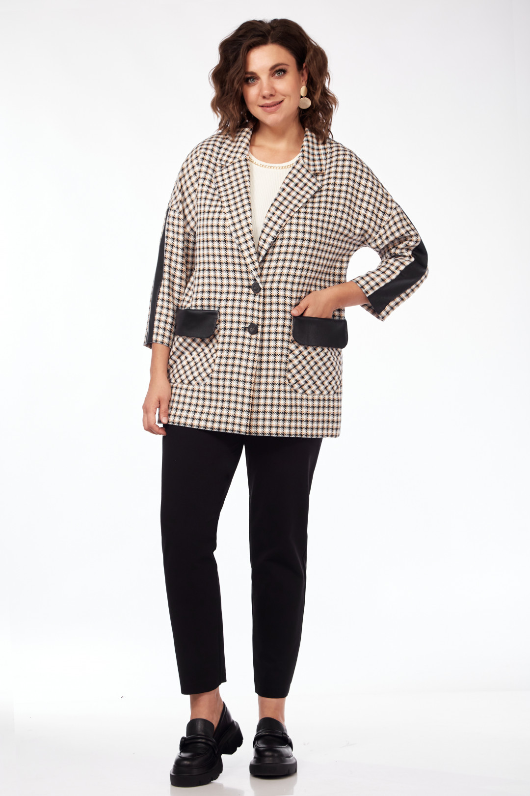 Жакет Matini 4.1481/1 бежевый - фото 3